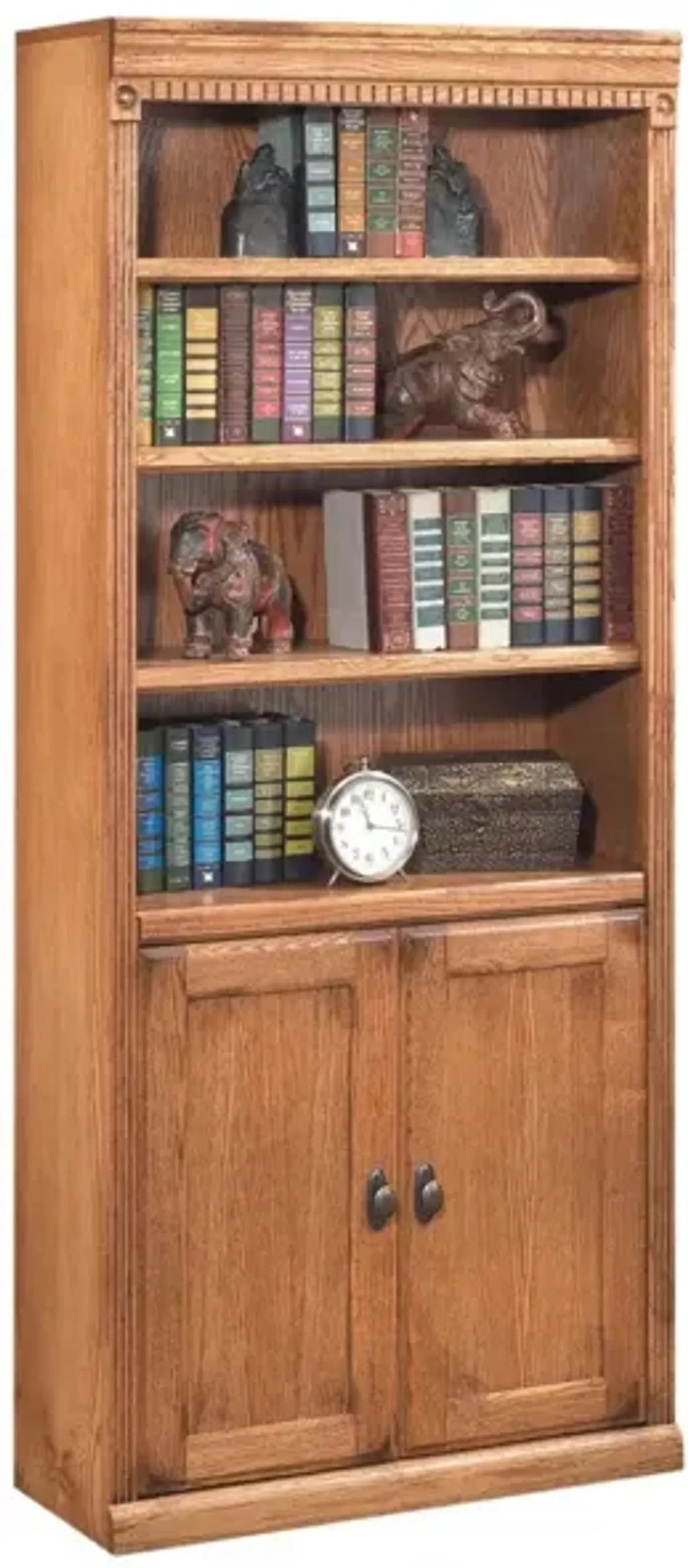 Martin Furniture Huntington Wheat Lower Door Bookcase