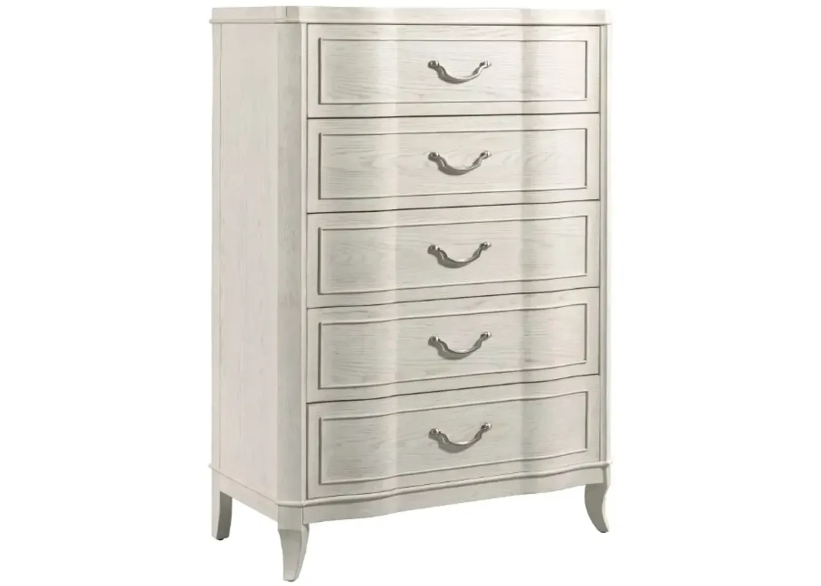 American Drew Harmony Eggshell 5-Drawer Emelie Chest