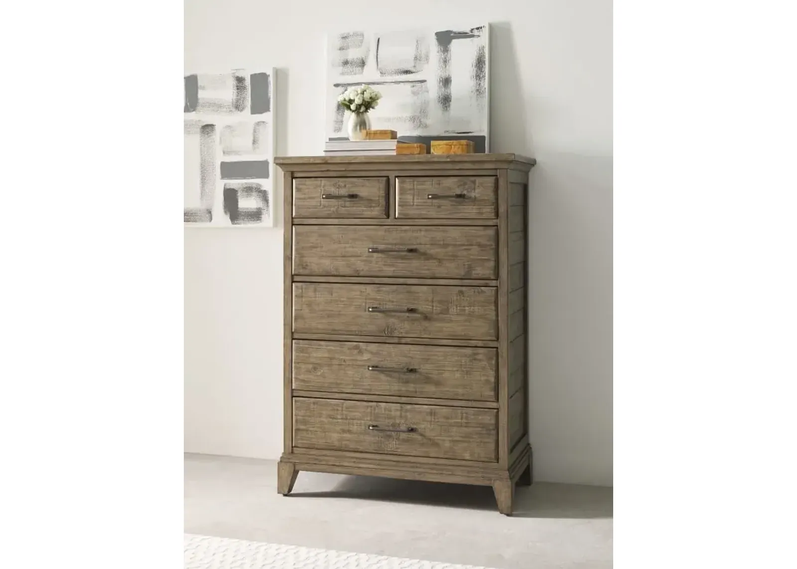 Kincaid Devine-Drawer Stone Chest Plank Road