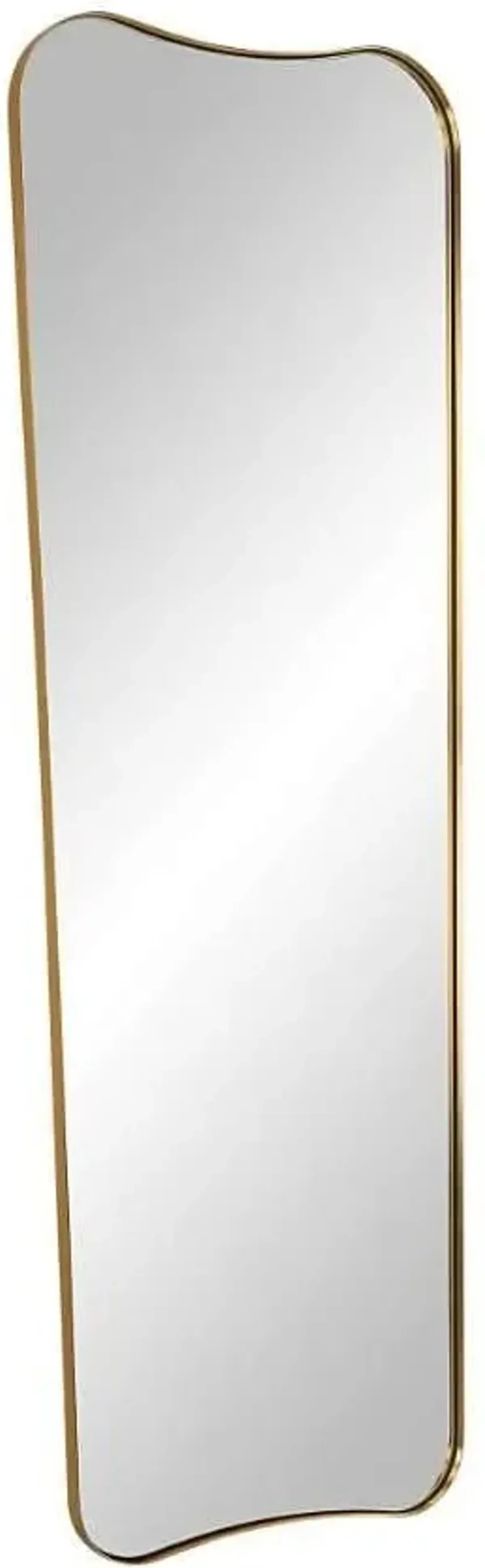 Uttermost Belvoir Antique Brass Large Mirror