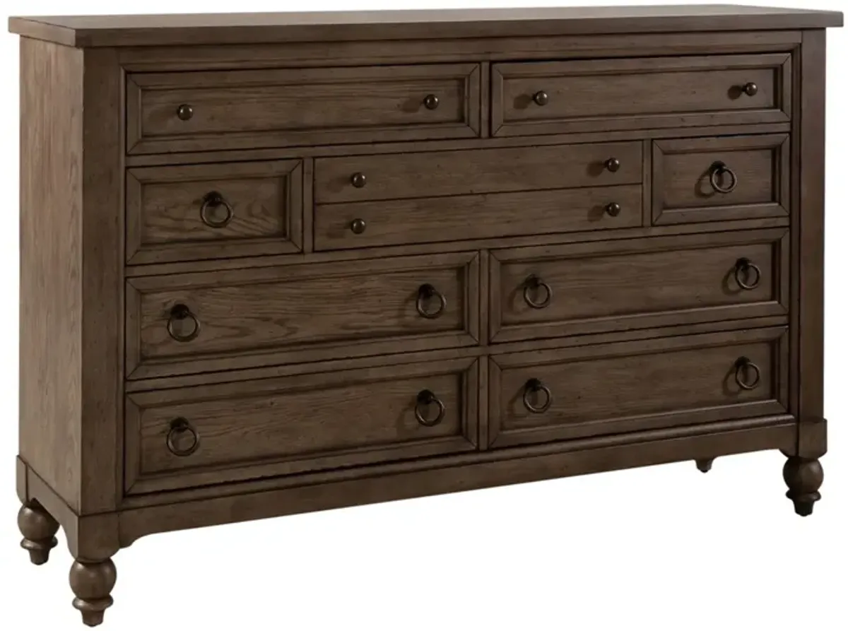 Liberty Furniture Americana Farmhouse Dusty Taupe Dresser