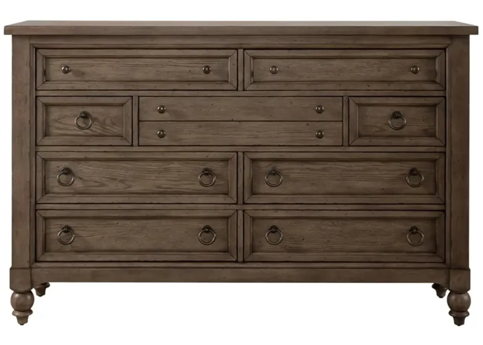 Liberty Furniture Americana Farmhouse Dusty Taupe Dresser