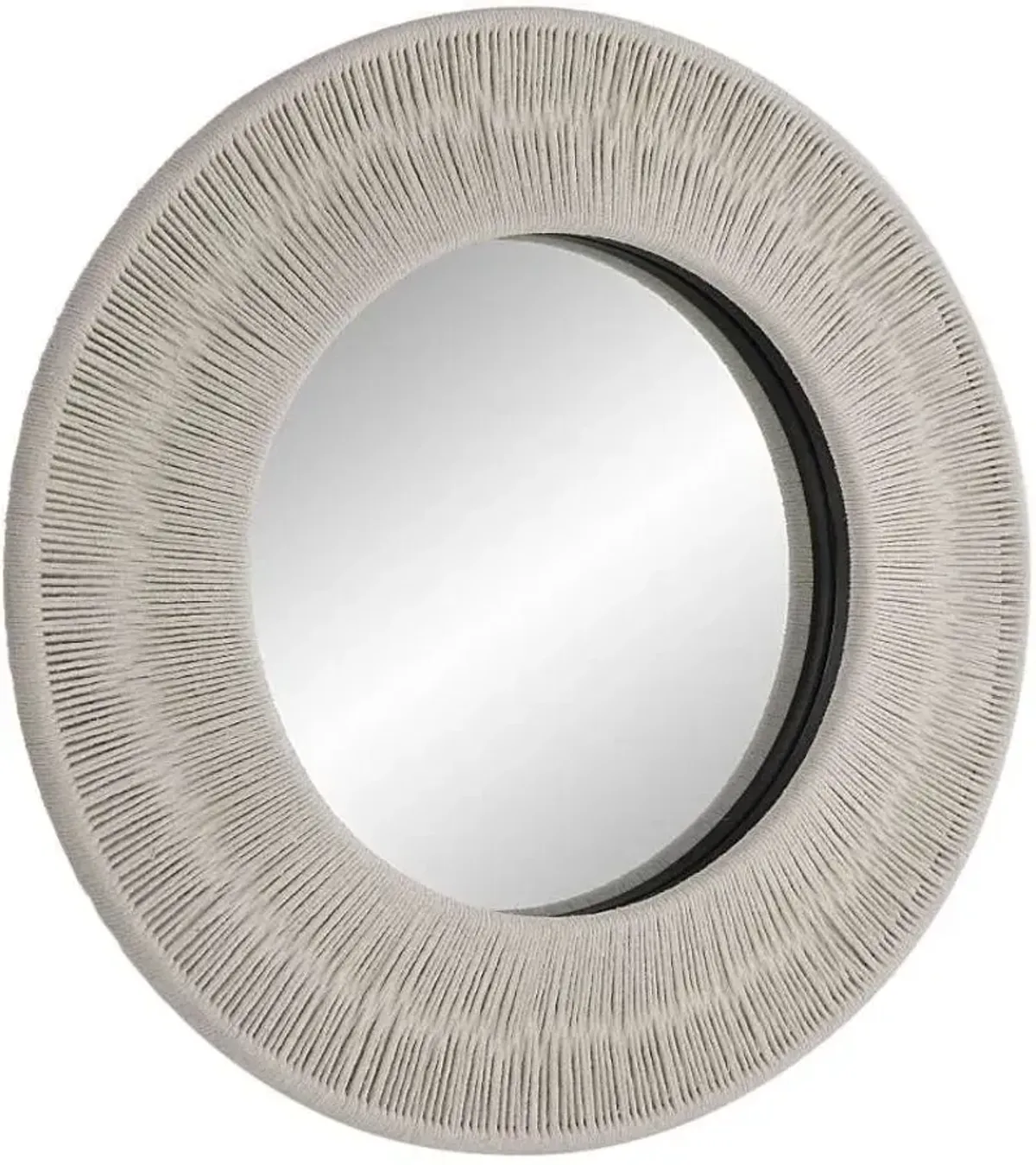 Uttermost Sailor S Knot White Small Round Mirror