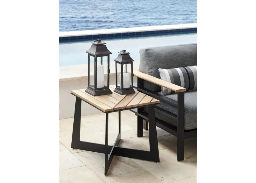 SQUARE END TABLE SOUTH BEACH