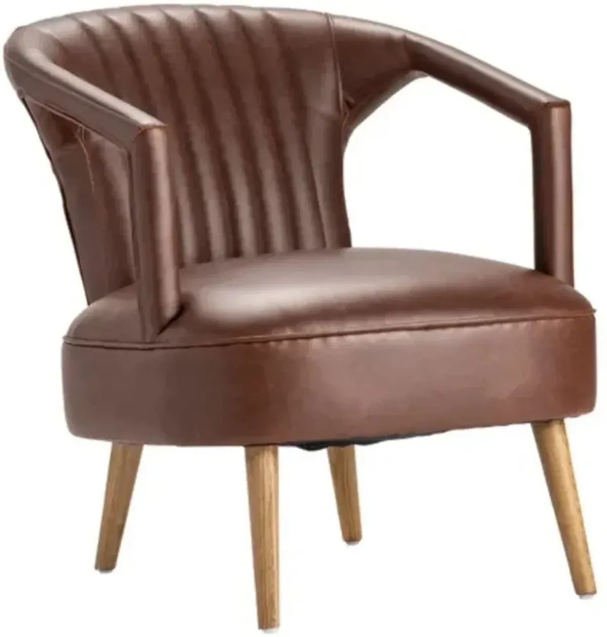 Crestview Browning Brown/Dark Brown Accent Chair