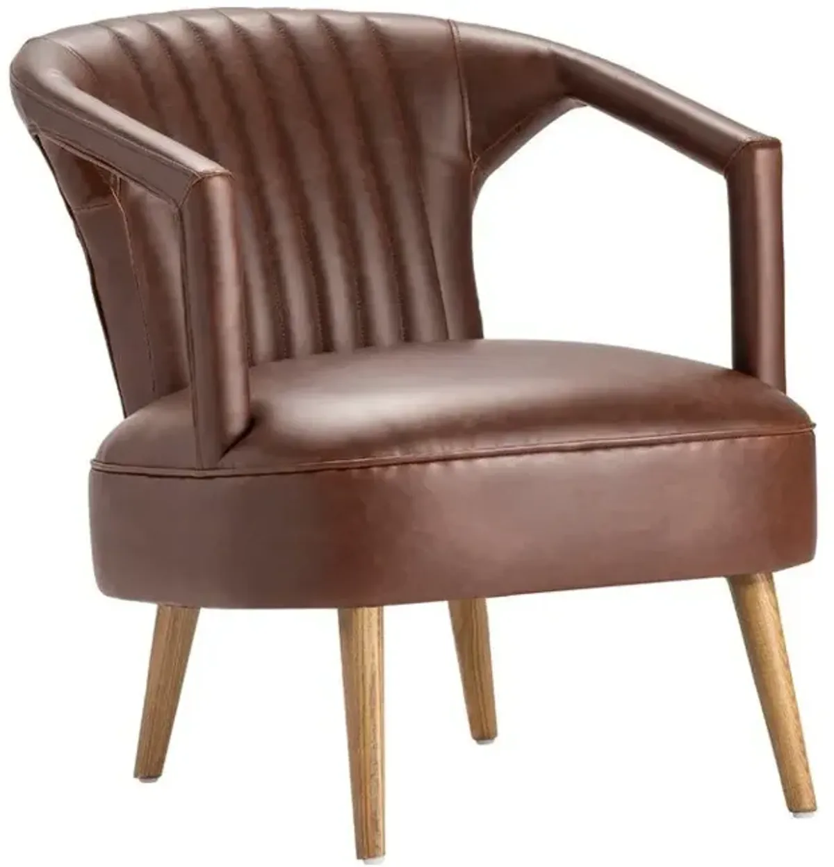 Crestview Browning Brown/Dark Brown Accent Chair