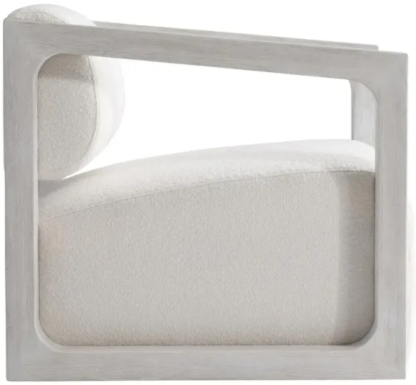 Bernhardt Mica Fabric Swivel Chair