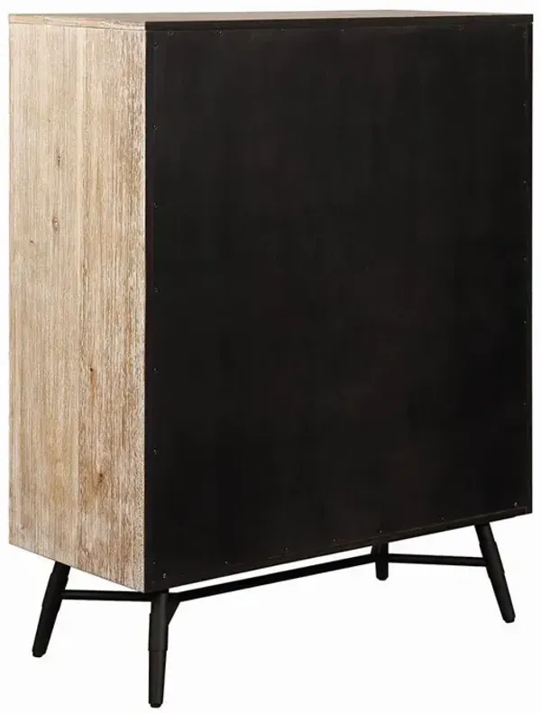 Coaster Marlow 5-Drawer Bedroom Chest Rough Sawn Multi