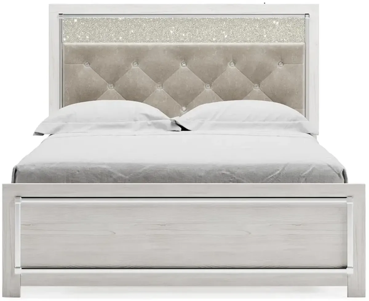 Ashley Altyra White Queen Panel Bed