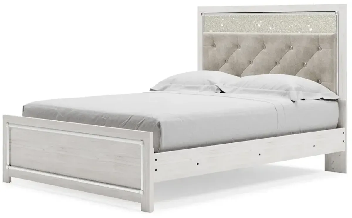 Ashley Altyra White Queen Panel Bed