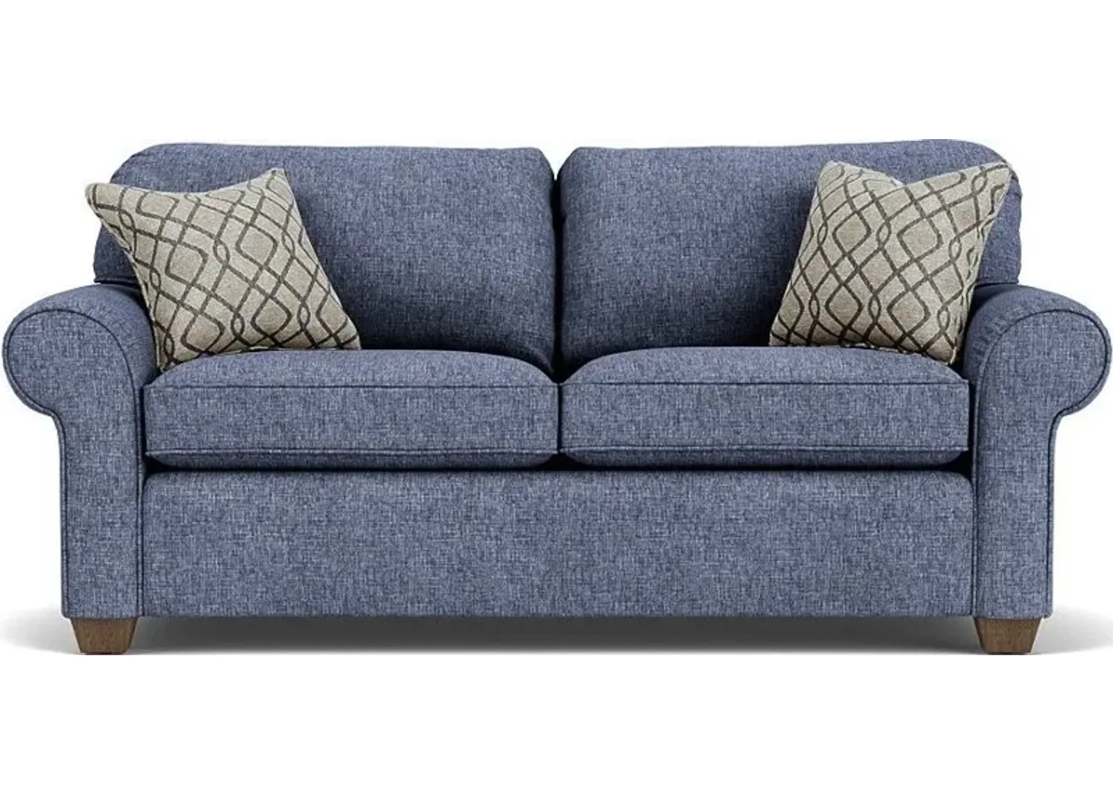 Flexsteel South Haven Indigo Two-Cushion Sofa