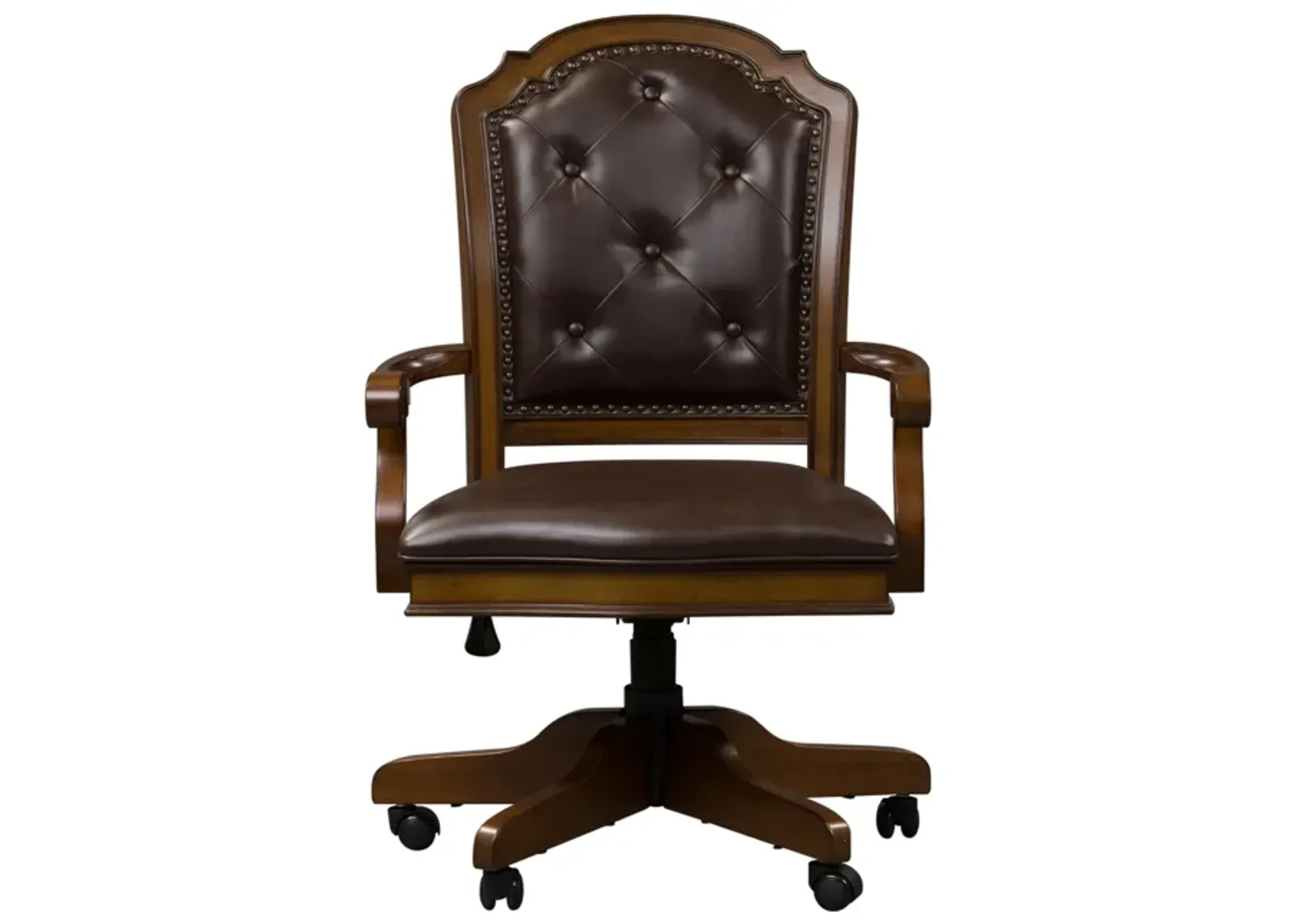 Liberty Furniture Amelia Antique Toffee Jr. Executive Home Office Desk Chair