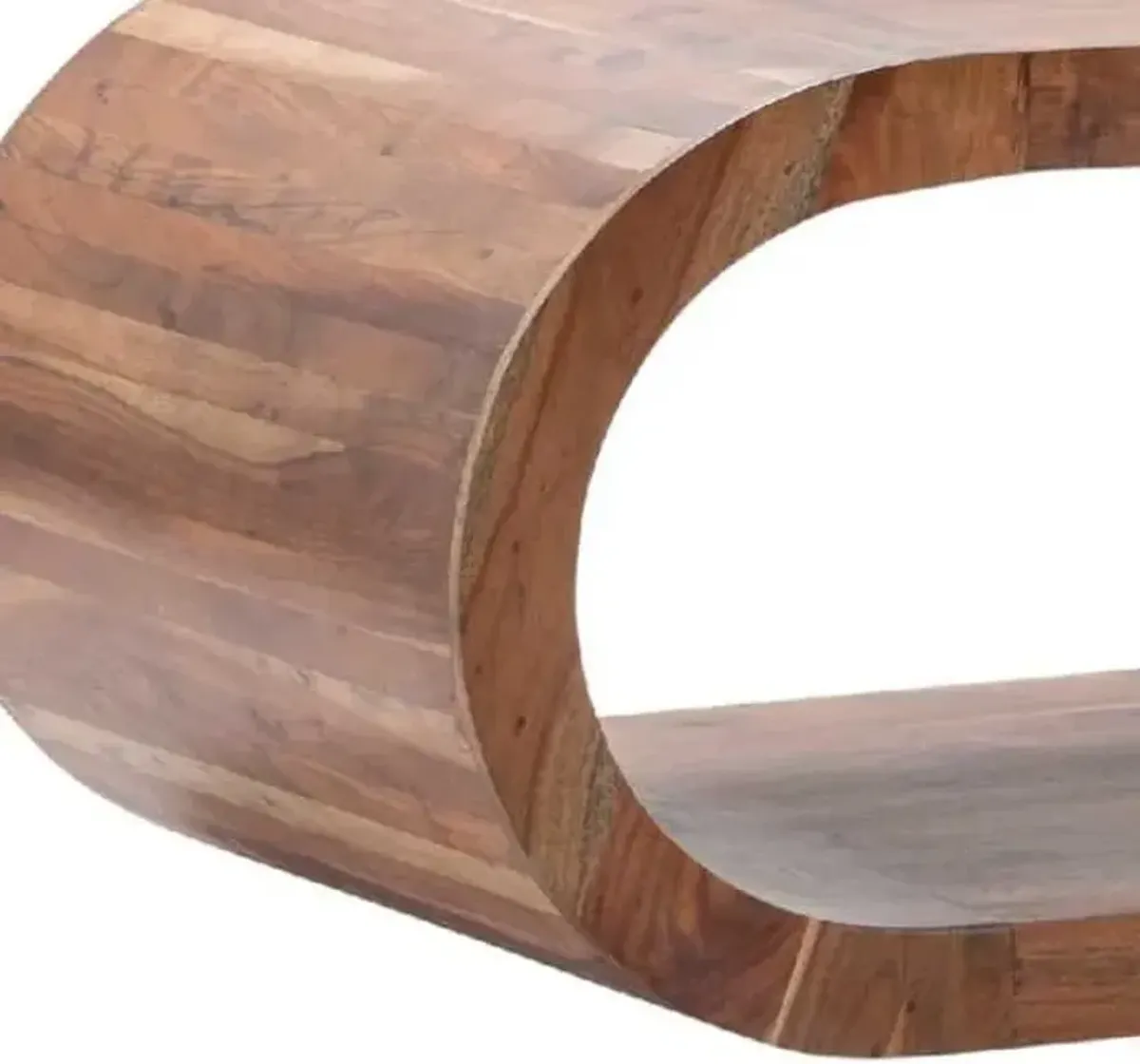 Crestview Infinity Brown Cocktail Table