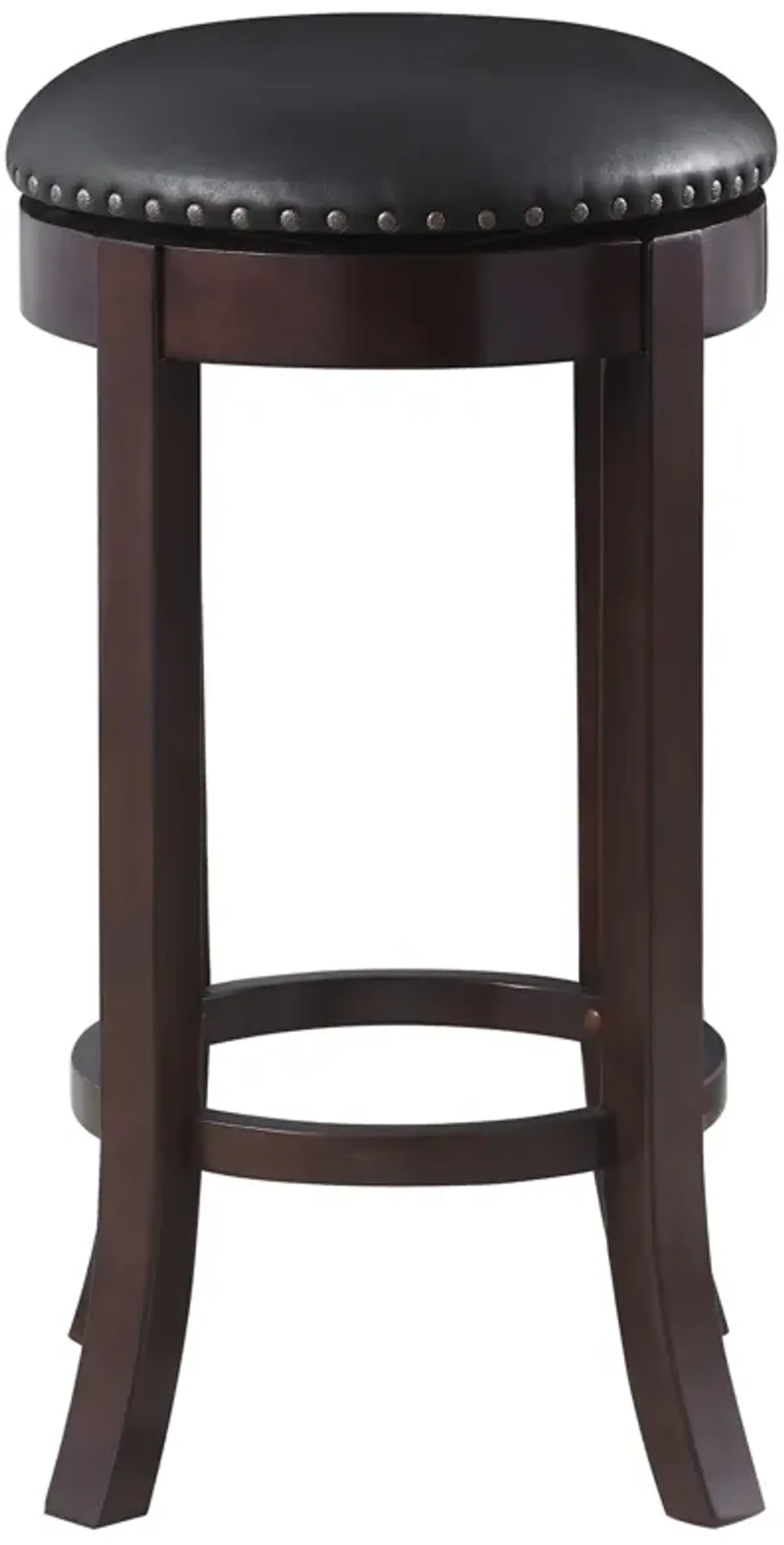 Coaster Aboushi Backless Swivel Bar Stool Brown