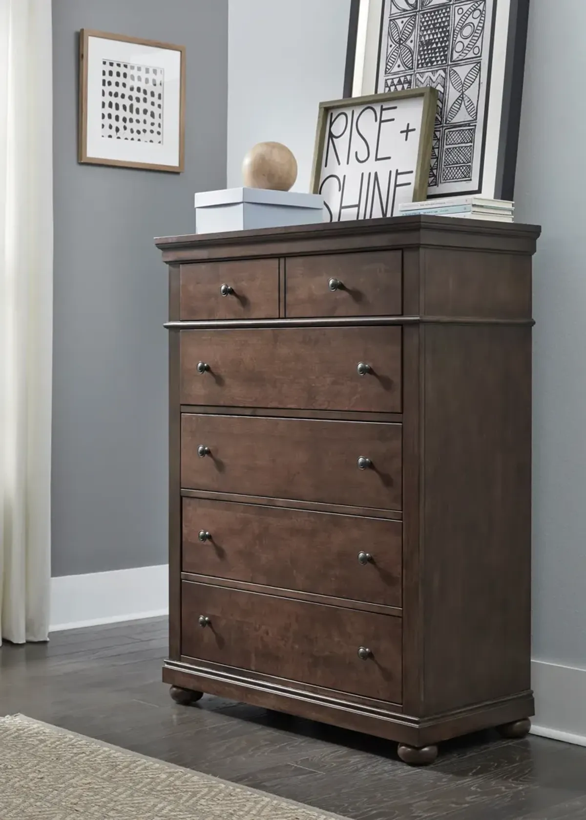 Legacy Classic Canterbury Cherry Drawer Chest Cherry Finish