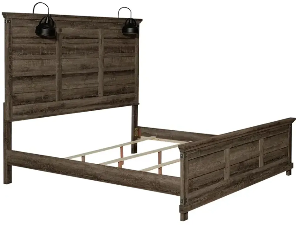 Liberty Furniture King Panel Headboard & Footboard Lakeside Haven