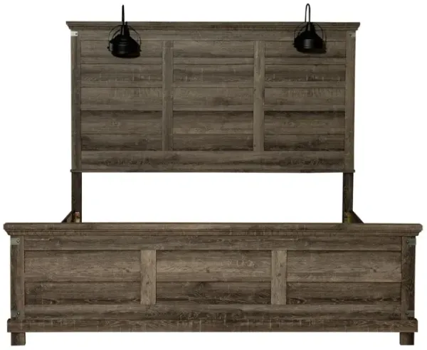 Liberty Furniture King Panel Headboard & Footboard Lakeside Haven