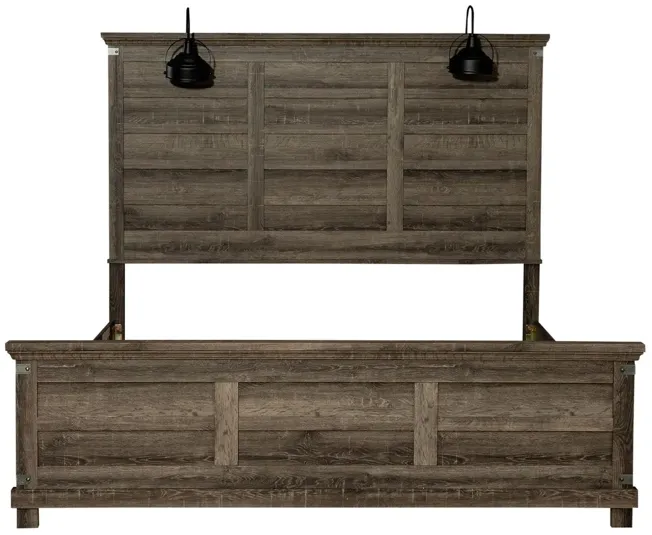 KING PANEL HEADBOARD AND FOOTBOARD - LAKESIDE HAVEN