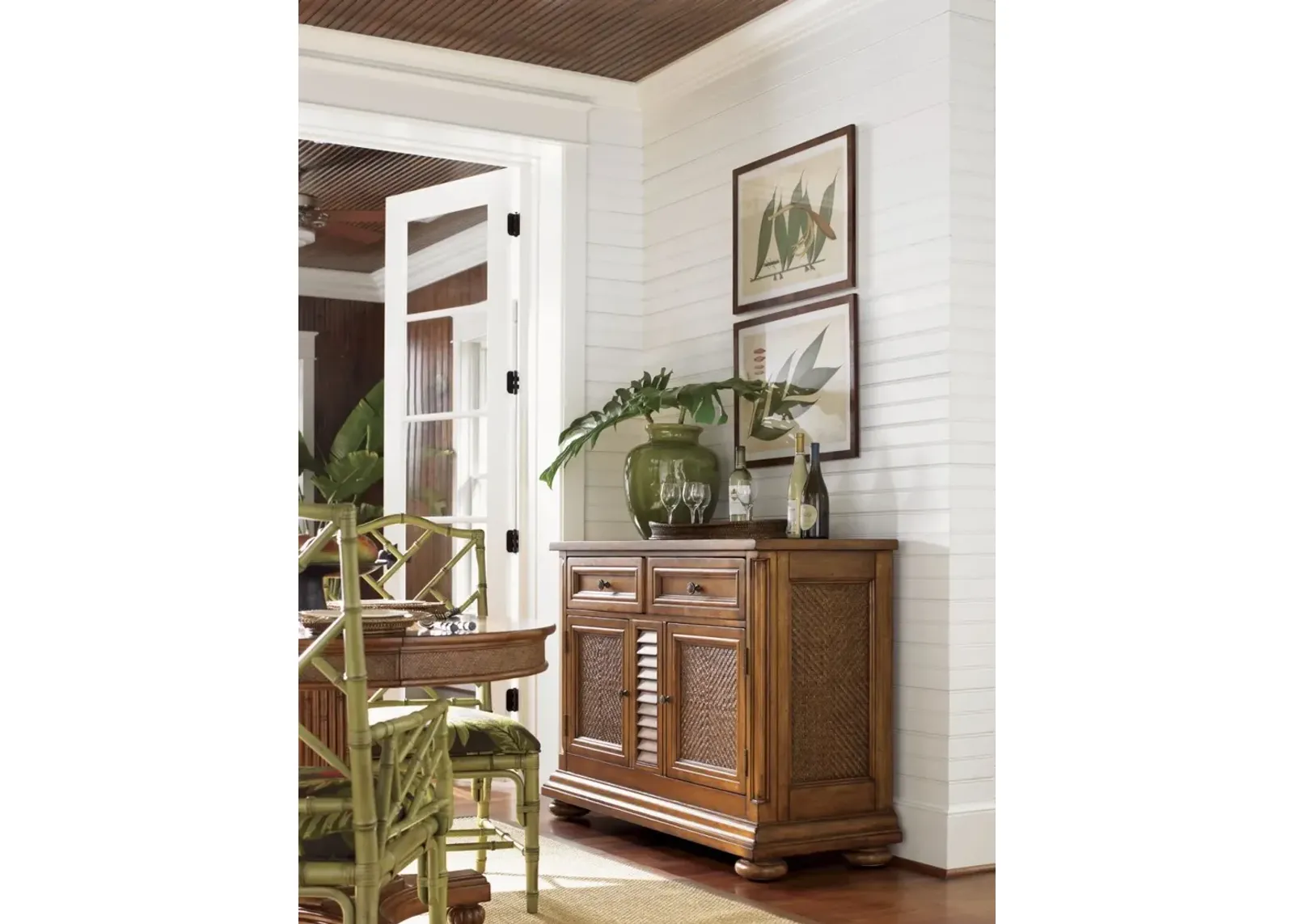 Tommy Bahama Home by Lexington Island Estate Antigua Server