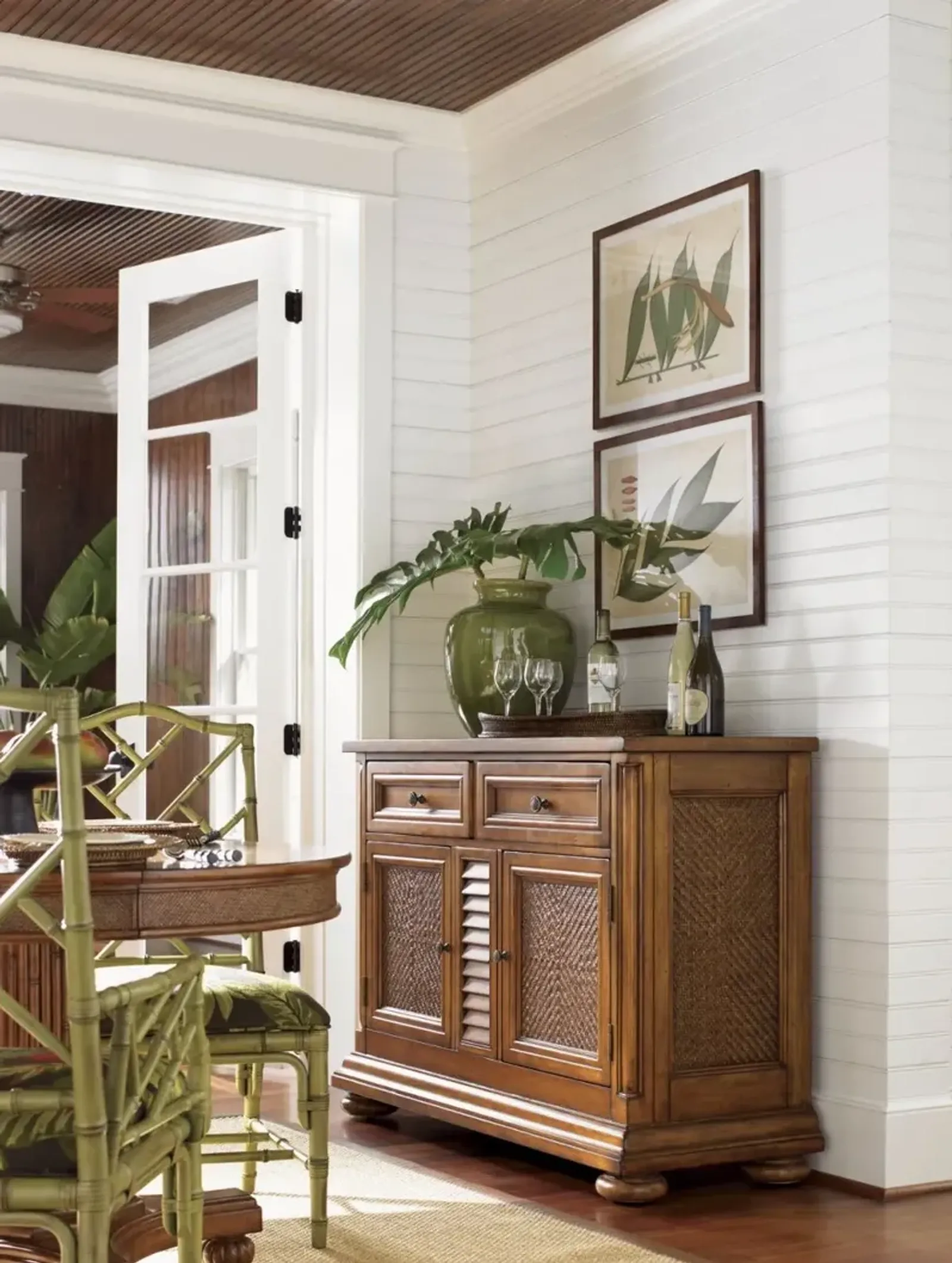 Tommy Bahama Home by Lexington Island Estate Antigua Server