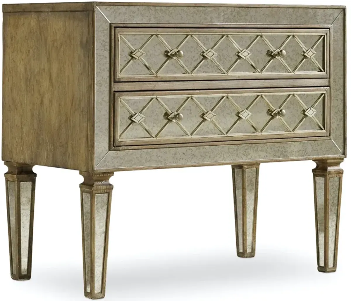 Hooker Furniture Sanctuary Silver Shimmer Bachelor's Chest