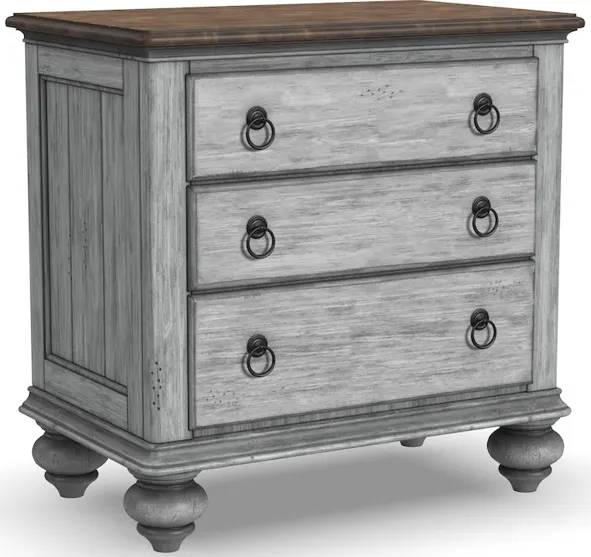 3 DRAWER NIGHT STAND - PLYMOUTH