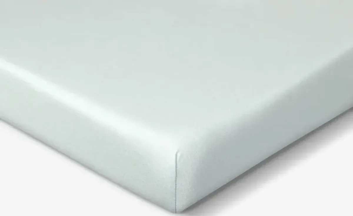 Bedgear Light Green Hyper-Wool Performance Crib Sheet