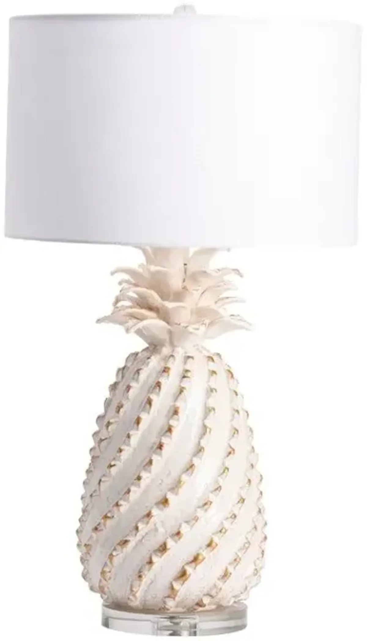 Crestview Estate Beige/White Table Lamp