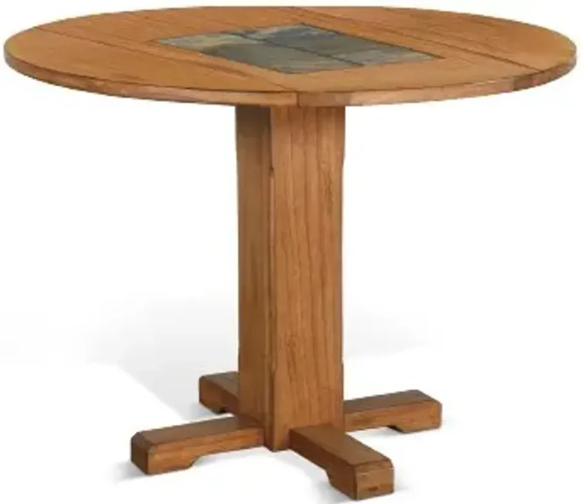 Sunny Designs Sedona Rustic Oak Drop Leaf Dining Table