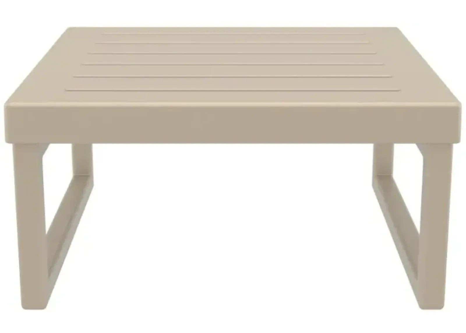 Mykonos Square Coffee Table Taupe