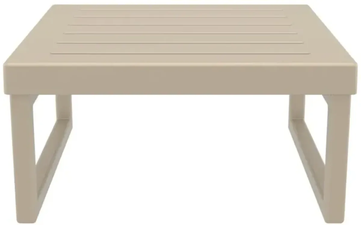 Compamia Mykonos Square Coffee Table Taupe