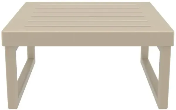 Compamia Mykonos Square Coffee Table Taupe