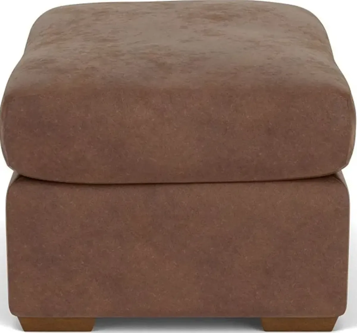 Flexsteel Blanchard Brown Silt Ottoman