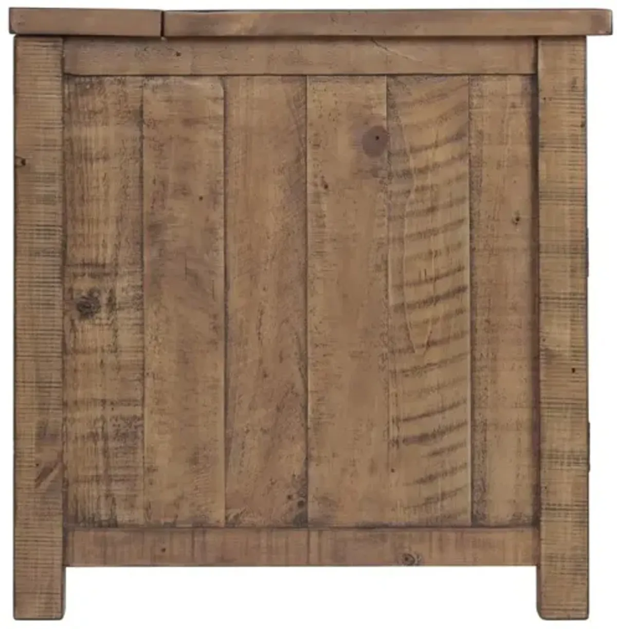 Martin Svensson Monterey Chairside Accent Table with Power in Natural
