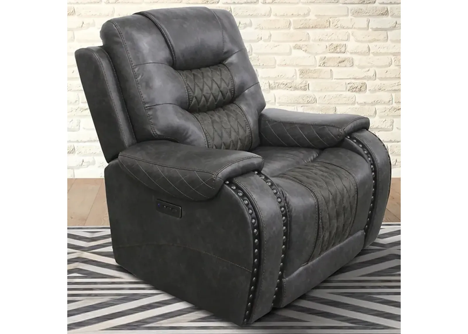 Parker House Outlaw Collection Power Recliner in Stallion