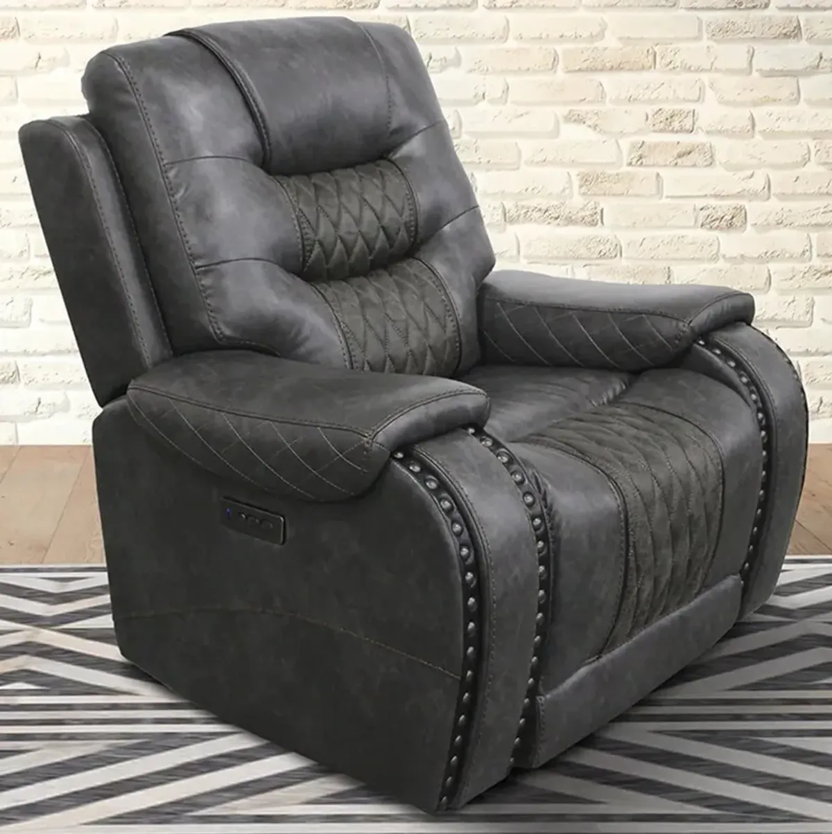 Parker House Outlaw Collection Power Recliner in Stallion