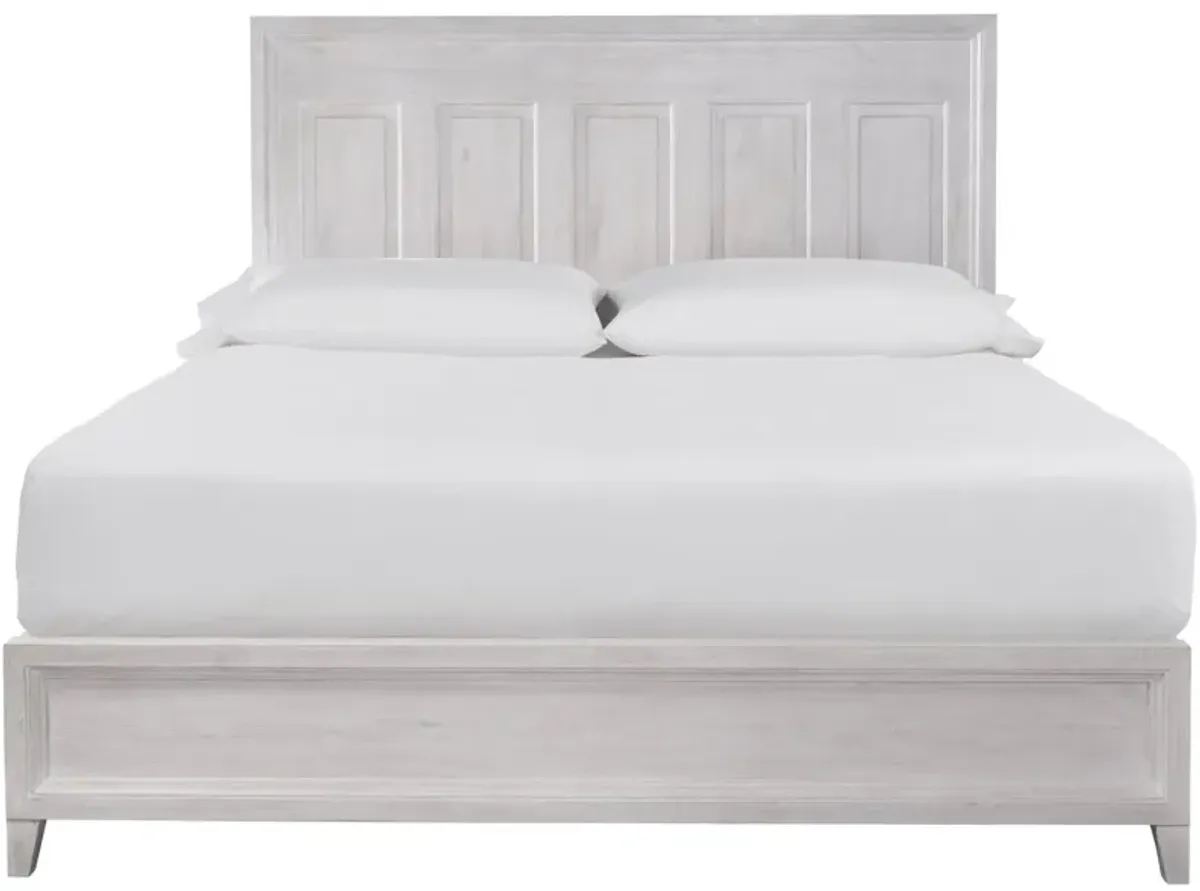 Universal Modern Farmhouse Haines Buttermilk Queen Bed