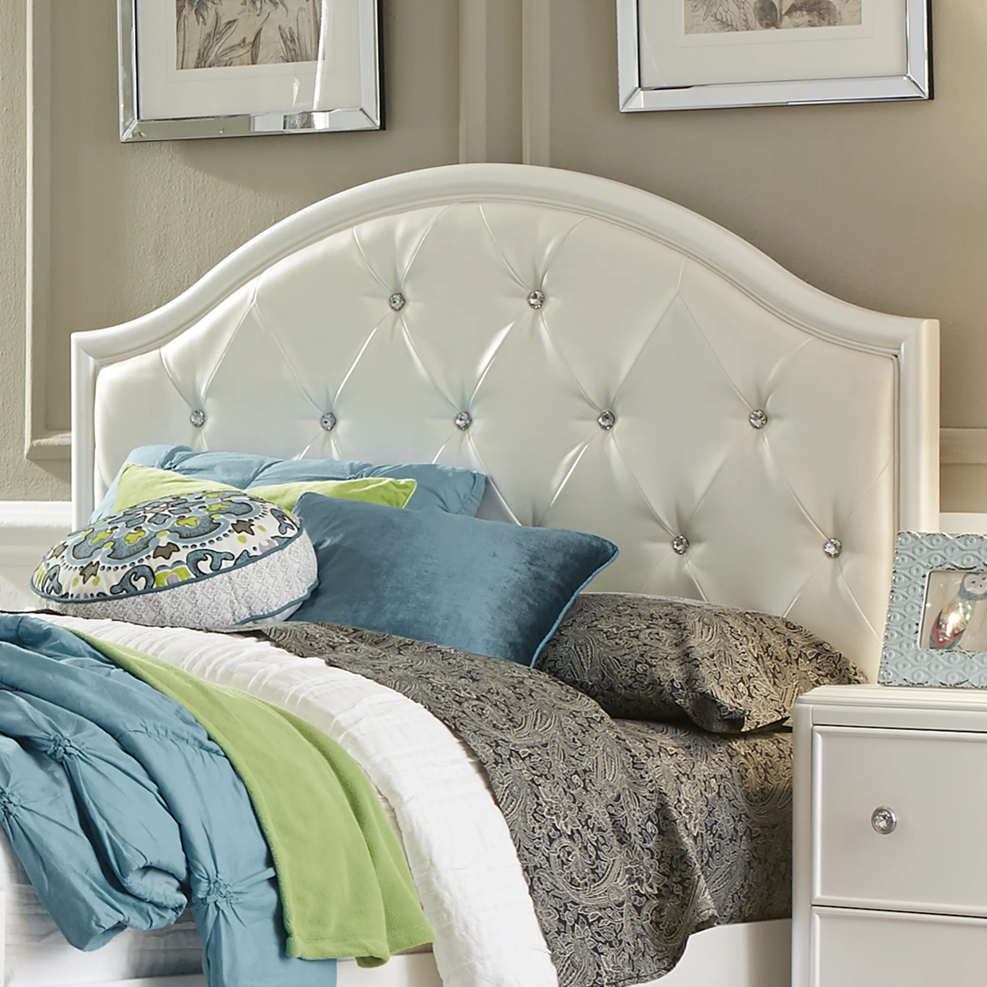 TWIN PANEL HEADBOARD - STARDUST