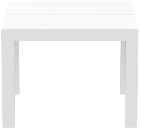 Compamia Resin Indoor-Outdoor White Dining Table
