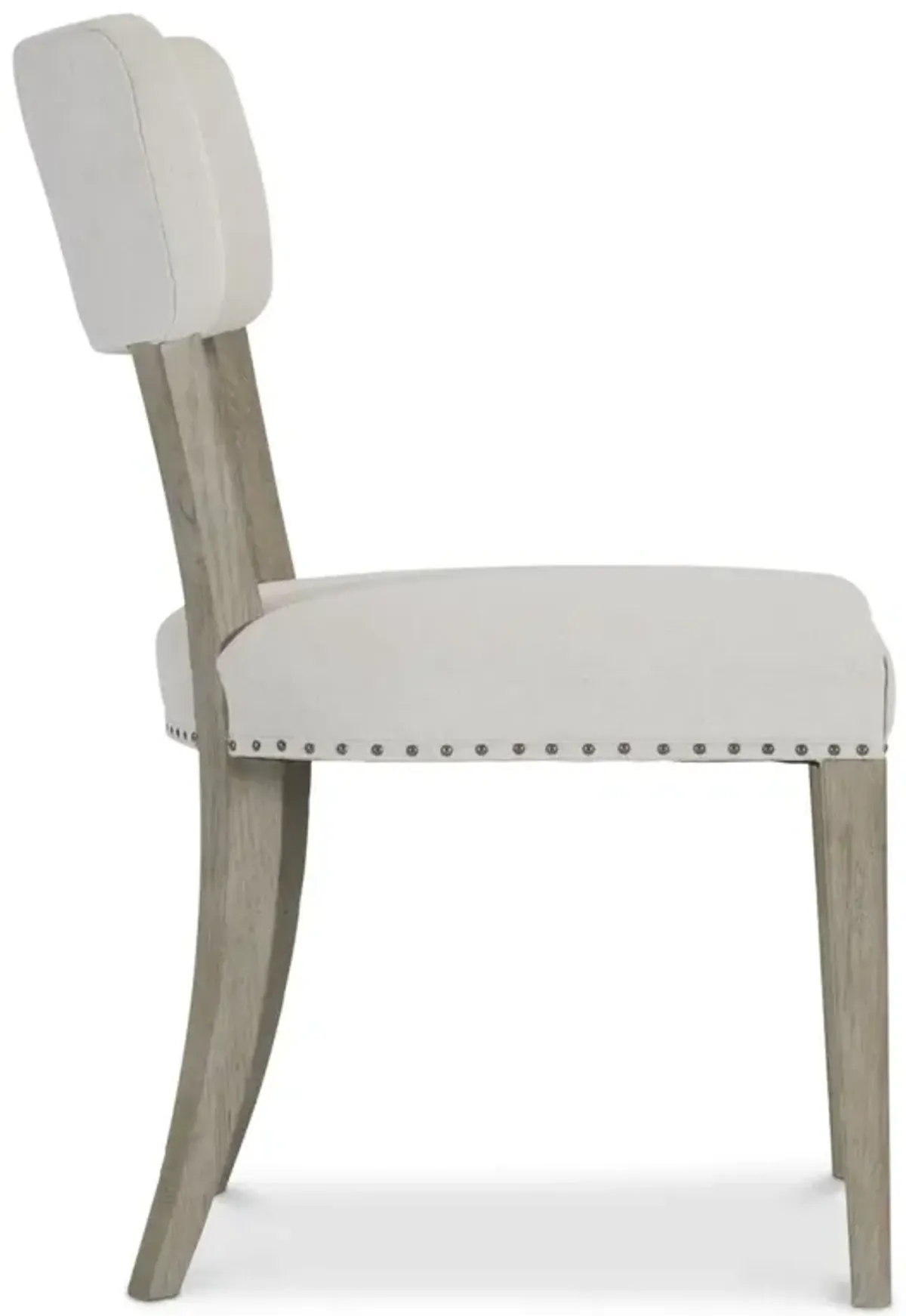 Bernhardt Albion Pewter Dining Side Chair