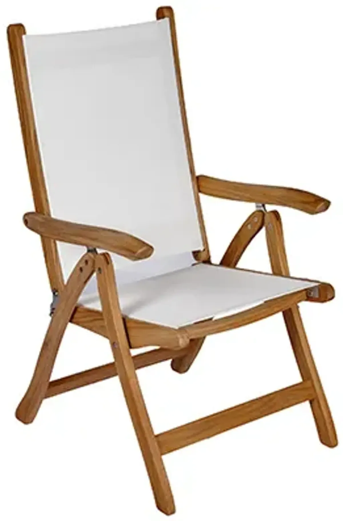 Royal Teak Florida Outdoor White Sling Chair