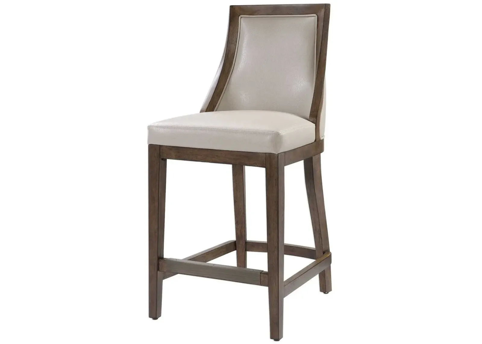 Uttermost Purcell Cappuccino Counter-Height Stool