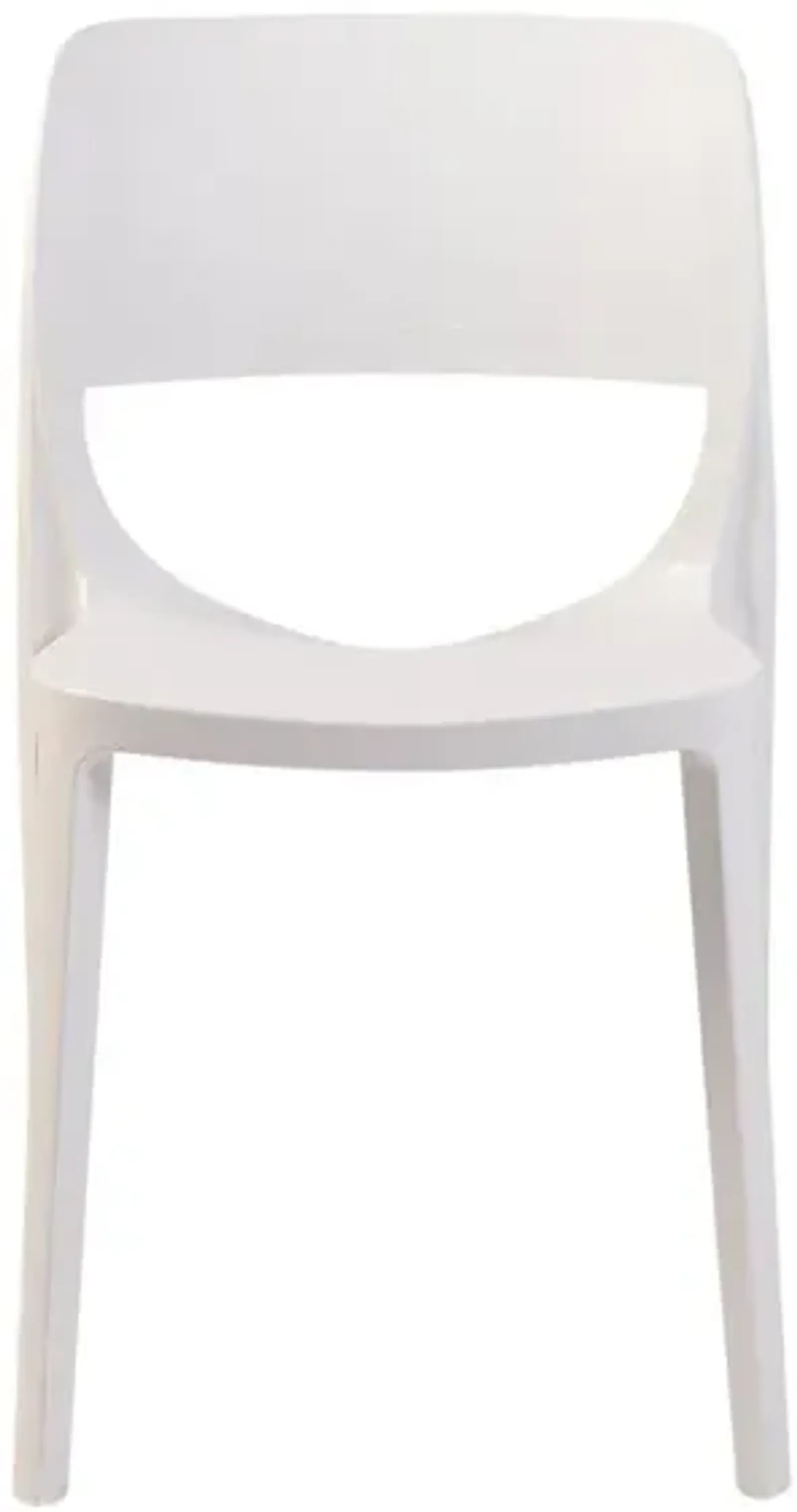 Rainbow Outdoor Bella Side Chair in White