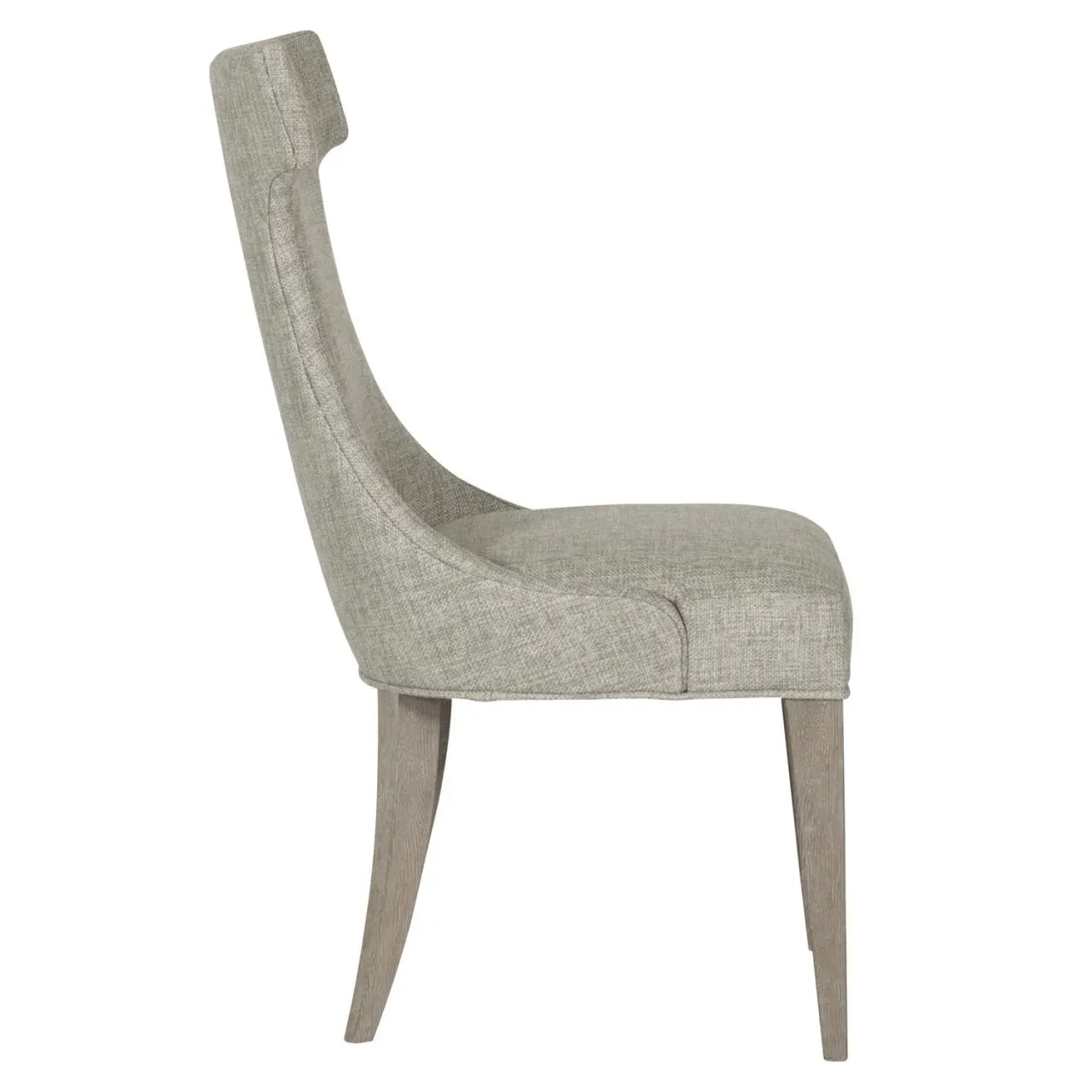 TAHLIA SOLID OAK FABRIC SIDE CHAIR