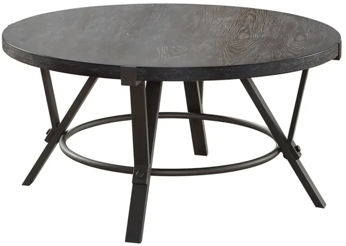 Steve Silver Co. Portland Black Cocktail Table