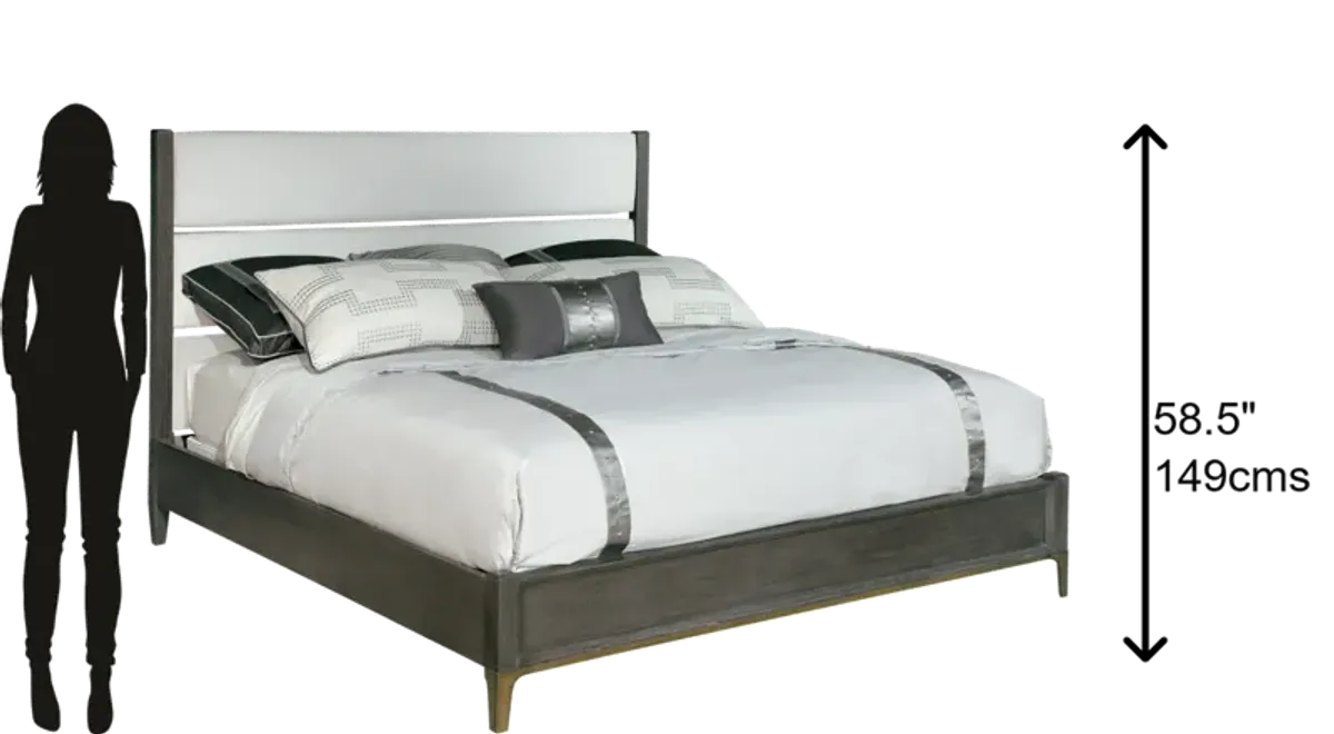 Hekman King Upholstered Bed