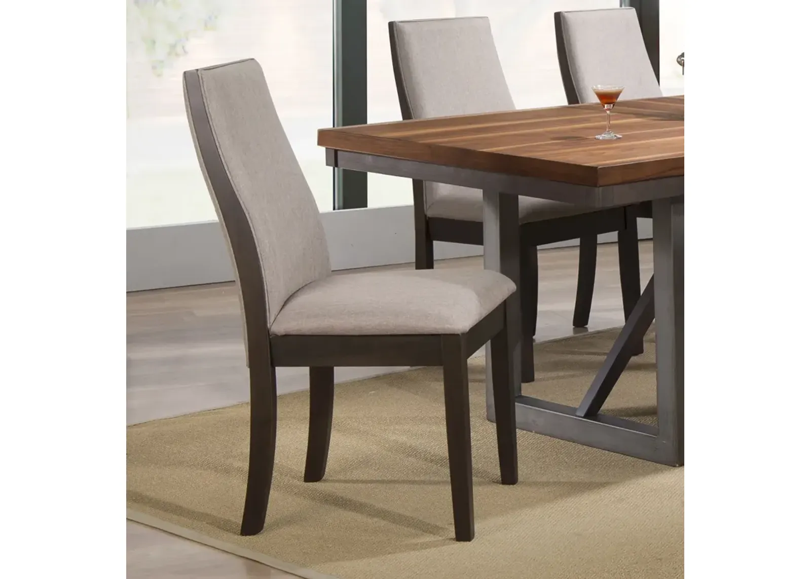 Coaster Spring Creek Upholstered Dining Chair Taupe