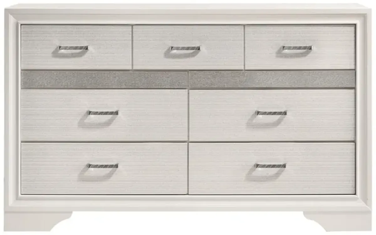 Coaster Miranda 7-Drawer Dresser White