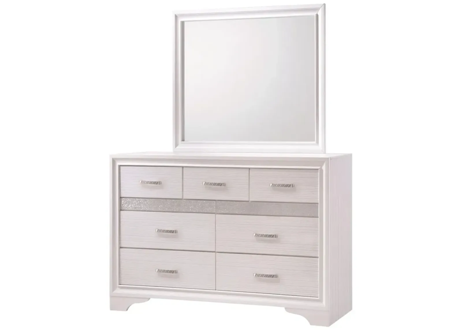 Coaster Miranda 7-Drawer Dresser White