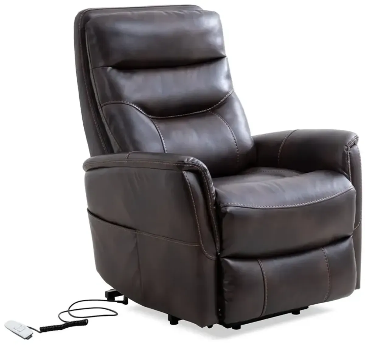 GEMINI TRUFFLE POWER LIFT RECLINER WITH ARTICULATING HEADREST